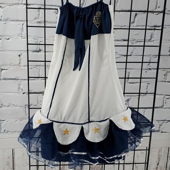Halloween Costume Flirty size 10-14 Women's Sailor Dress - Picture 7 of 7